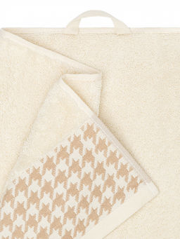 Полотенце для лица 50x90 молочный махровая ткань