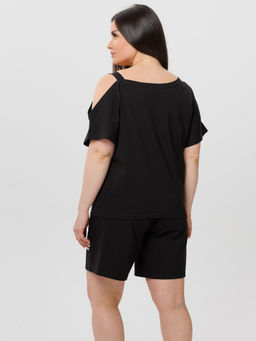 Костюм женский К-237 (кулирка с лайкрой) Зелёная - Elenatex фото 17