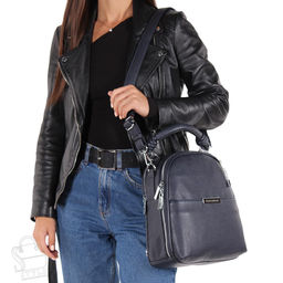 Рюкзак женский 670012-3 d.blue  Velina Fabbiano/30 в Новосибирске