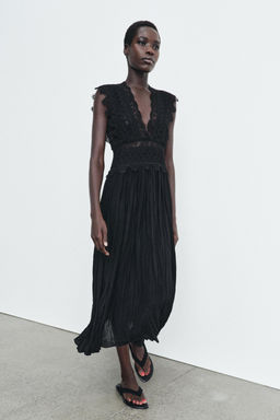 ZW COLLECTION LACE DRESS - Zara фото 2
