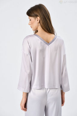 М1133T блузка женская - Art ribbon фото 4