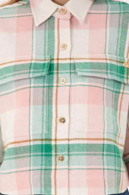 Женская рубашка лососевого цвета с длинным рукавом Неожиданная скидка в корзине - U.s. polo assn фото 6