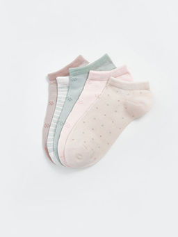 Desenli Kad?n Patik ?orap 5li Paket - Waikiki фото 2