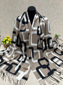 Мягкий палантин из кашемира мультицвет