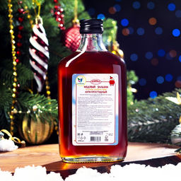 Новогодний медовый бальзам алтайский Анти-простудный, 250 мл - Vitamuno фото 3