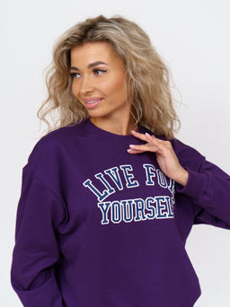 938 Свитшот "Фиолетовый"