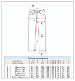 Джинсы утепл P322-0130W d.blue - Primm фото 16