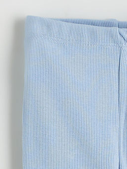 Beli Lastikli Basic K?z Bebek Tayt 2li