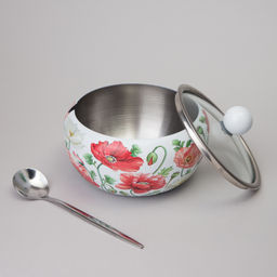 САХАРНИЦА AGNESS БЕЛЫЕ МАКИ 450 МЛ  фото 5