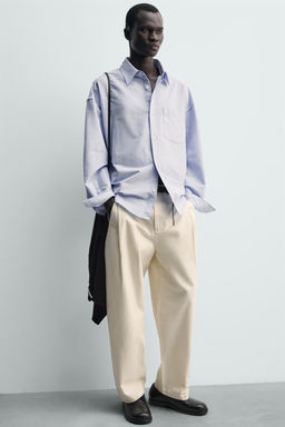 PANTAL?N BALLOON FIT PLIEGUES / Crudo - Zara фото 6