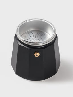 Кофеварка гейзерная Доляна Alum black, на 6 чашек, 300 мл, цвет чёрный фото 7