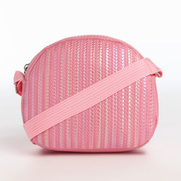 Сумка детская на молнии, цвет ярко-розовый - Simaland фото 2