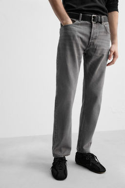 STRAIGHT-FIT REGULAR JEANS - Zara фото 9