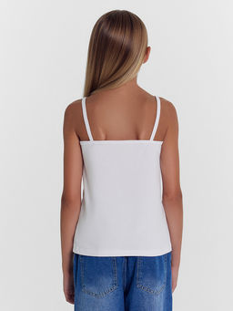 Топ для девочек белый в наборе, 2 шт - Mark formelle фото 2