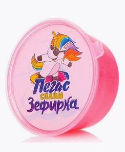 Цена за 2 шт.Слайм "Пегас. Зефирка" 50гр., цвет в ассорт., РОССИЯ