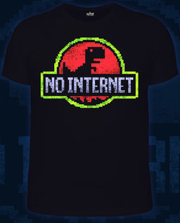 Футболка мужская NO INTERNET - Good фото 3