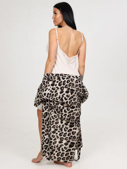 199 ЖЕНСКИЙ КОМПЛЕКТ ДВОЙКА (Бежевый/леопард) - А-дина фото 5