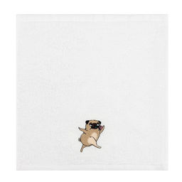 Набор полотенец Мопсики 30?30 см-3 шт., 100% хлопок 340 г/м? - Этель фото 4