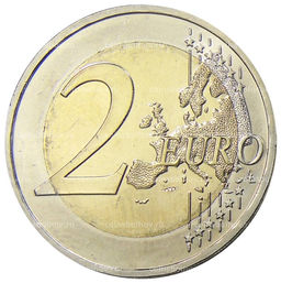 Монета 2 евро 2009 года J Германия Федеральные земли Германии  Церковь Людвига в Саарбрюккен, Саар