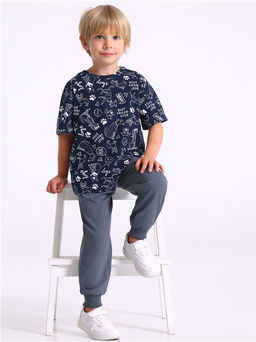 футболка+брюки 2ПФБ5888001н - Апрель фото 4