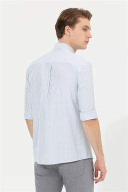 U. S. Polo Assn Мужская белая рубашка в клетку - U.s. polo assn фото 11
