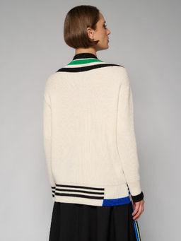 Пуловер женский 12411-53023 white - Eleganzza фото 3