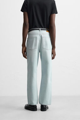 RELAXED STRAIGHT-LEG JEANS - Zara фото 26