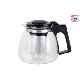 Чайник для заваривания 900мл, метал.ситечко, цвет черный 5349 /КОРАЛЛ/