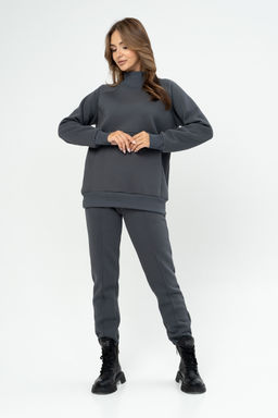 Джемпер женский 432L17 графит - Solo mio фото 4
