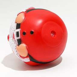 Шар пищащий для собак Дед Мороз, виниловый, 8,5 х 8 см - Пижон фото 8