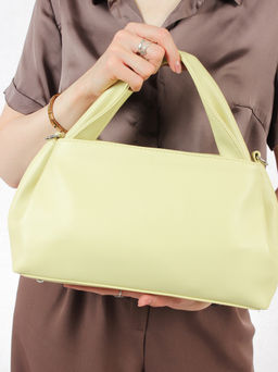 LACCOMA сумка Ассоль-бледно желтый эко кожа хлопок