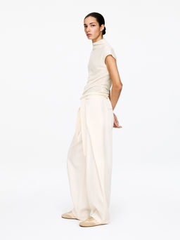 Top drapeado de cachemir puro - H&m фото 6