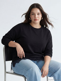 Soft Touch P?sk?ll? Kad?n Sweatshirt Tunik