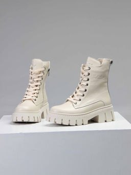 Ботинки EDART 346.чанки be. Бежевый макс/шерсть - Ed'art фото 15