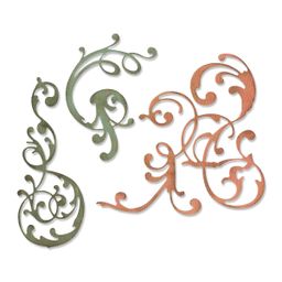 "Sizzix" 664176 Ножи для вырубки 3 шт. Украшенный/ Adorned by Tim Holtz