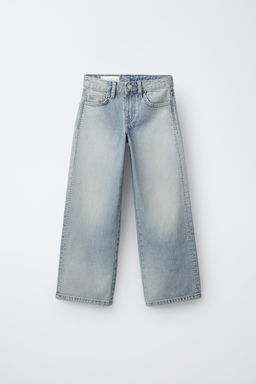 WIDE-LEG JEANS WITH STUDS
