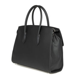 K128-17472-816 black, Женская кожаная сумка, Barcelo Biagi
