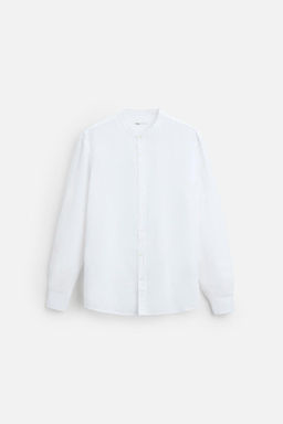 COTTON - LINEN SHIRT - Zara фото 6