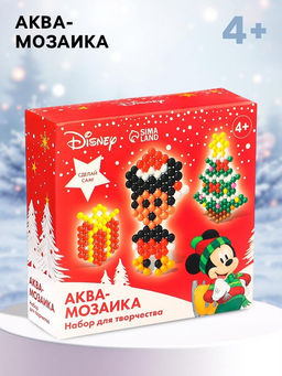 Аквамозаика Новый год, Микки Маус