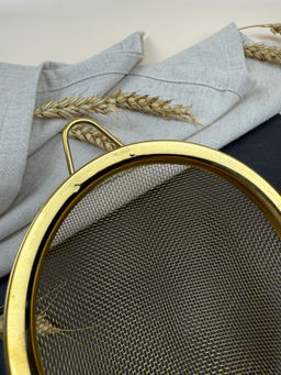 Цена за 2 шт. Сито золото 12см OLS-432-3