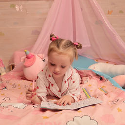 Постельное бельё 1.5-спальное «Этель» Magic, бязь