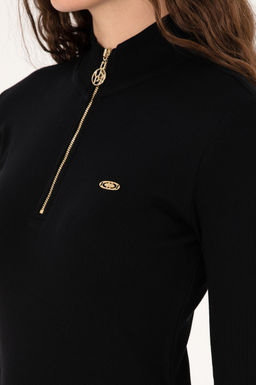 Kad_n Siyah Sweatshirt Sepette S_rpriz _ndirim - U.s. polo assn фото 7