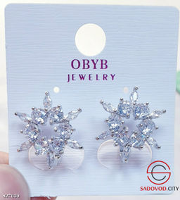 Серьги женские с камнями