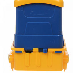 Цена за 2 шт. Настольная лампа "Sweet - Паровоз" LED 10*5*21 см, USB 5v 3w, Синий/желтый