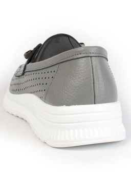 03-ZL-8861 DK. GRAY Полуботинки женские (натуральная кожа) - Фабричный китай фото 6