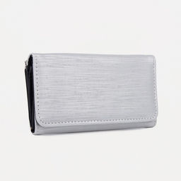 Кошелёк на магните, цвет серый