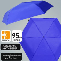 Зонт Universal ,синего цвета , однотонный - Family фото 3