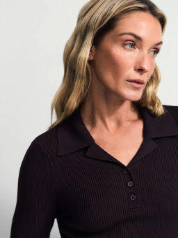 Джемпер из вискозы с отложным воротником / Zarina фото 7