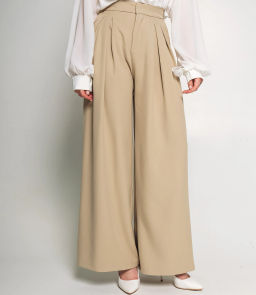 Брюки #КТ1873, бежевый - Dommod фото 2