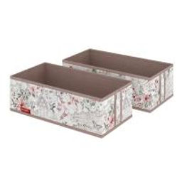 VAL JR-S2 Набор органайзеров для белья, 2 шт., без крышки, 32*16*10 см, JARDIN, шт